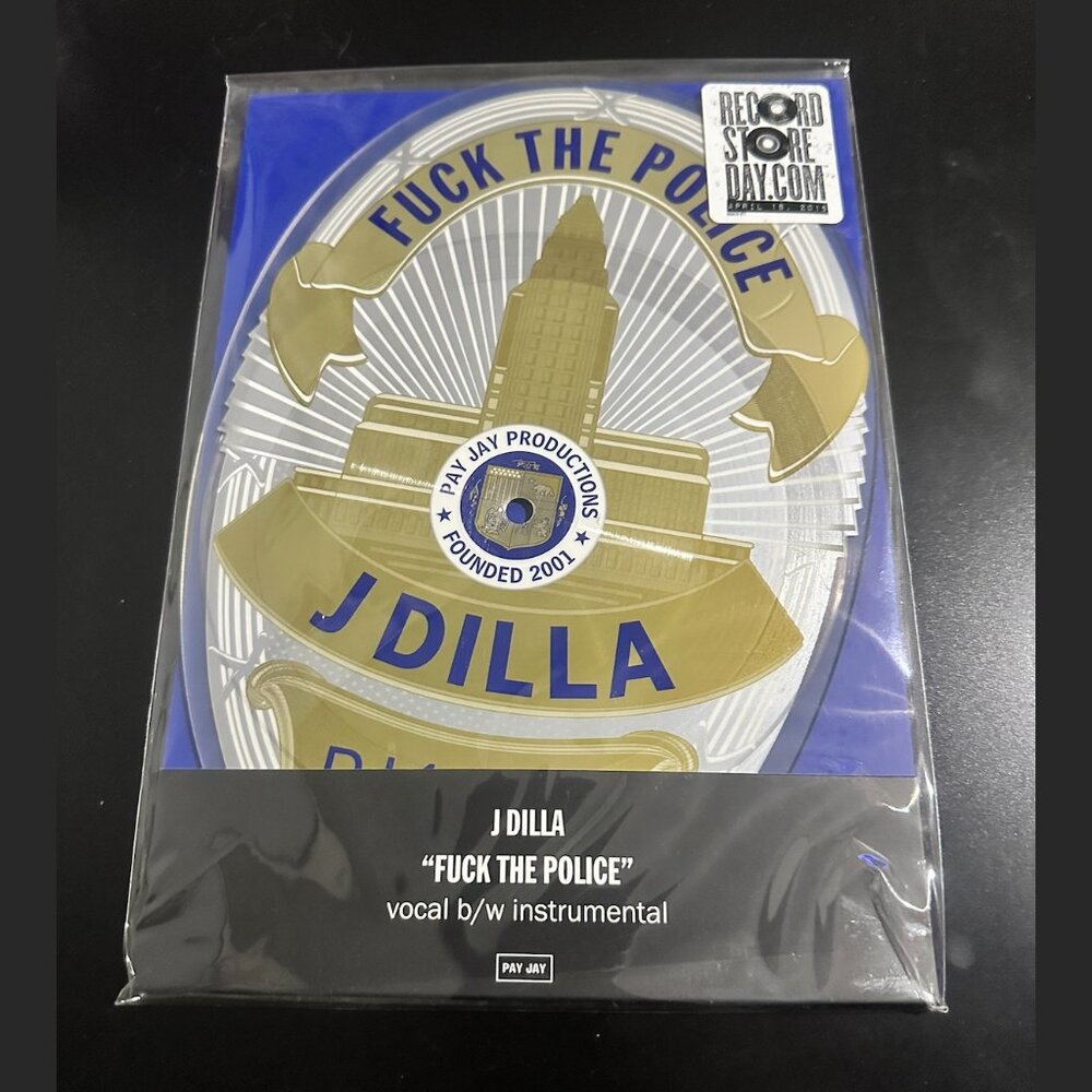 New Sealed J Dilla F*** the Police RSD 7" (Vinyl, Jun-2015, Pay Jay)